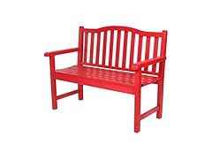 Shine Company 4212 Belfort II Wooden Patio Bench