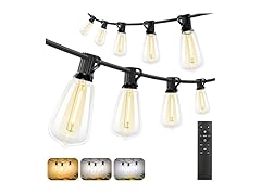 Brightever 200FT Outdoor String Lights with Remote