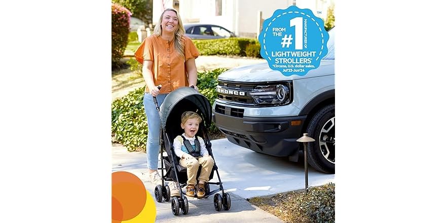Summer Infant Ford Bronco Stroller – Lightweight & Adventure-Ready - Image 2
