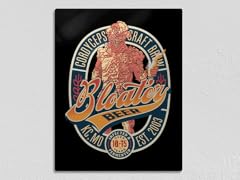 Bloater Beer 11" x 14" Metal Poster