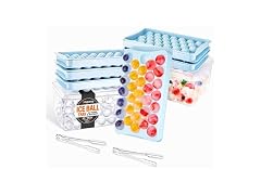 Emporio Kitchen Round Ice Cube Tray Set Pack of 2