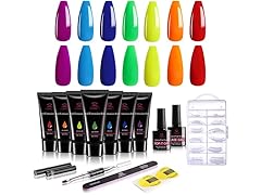 Makartt Poly Nail Gel Kit, Rainbow