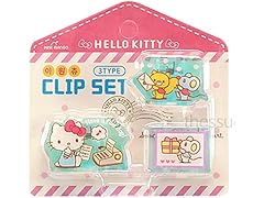  Kitty Friends Clip Clamp 3Pcs Pink