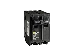 Square D Homeline 40A Double-Pole Circuit Brkr 5pk