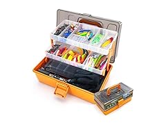 DIGOAKO Large 3-Layer Fishing Tackle Box