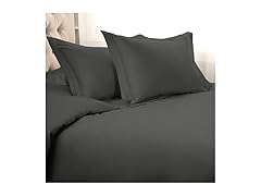 Superior 1500-Thread Count Egyptian Cotton Solid Duvet Set, King
