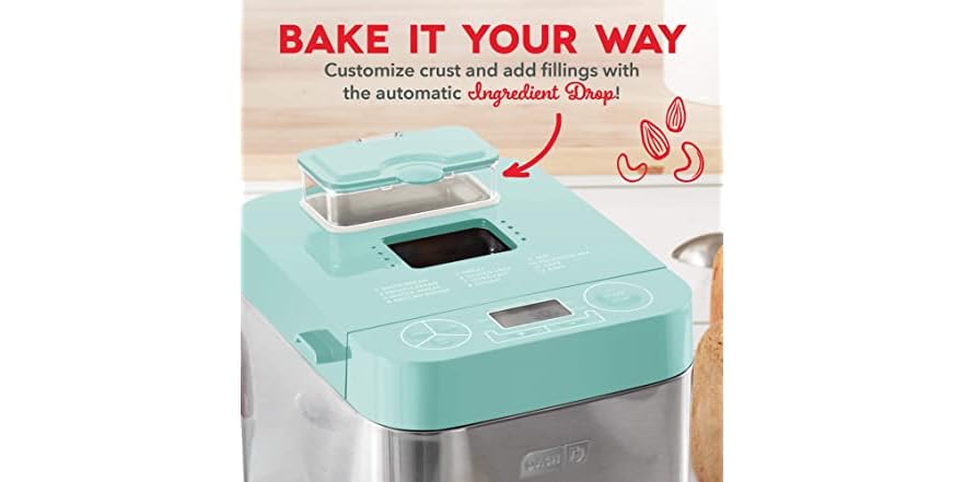 Dash Everyday Stainless Steel Bread Maker