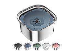 UPSKY 0128-3L Dog Water Bowl-Blue