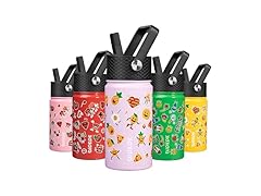 BJPKPK Stainless Steel Insulated Water Bottle 15oz
