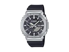 G-Shock Casio G-Steel Black Dial with Resin Strap Watch - GBM2100-1A (Open Box)