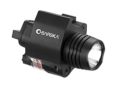 BARSKA Green Laser with 200 Lumen Flashlight
