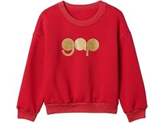 GAP Girls' Fleece Crewneck