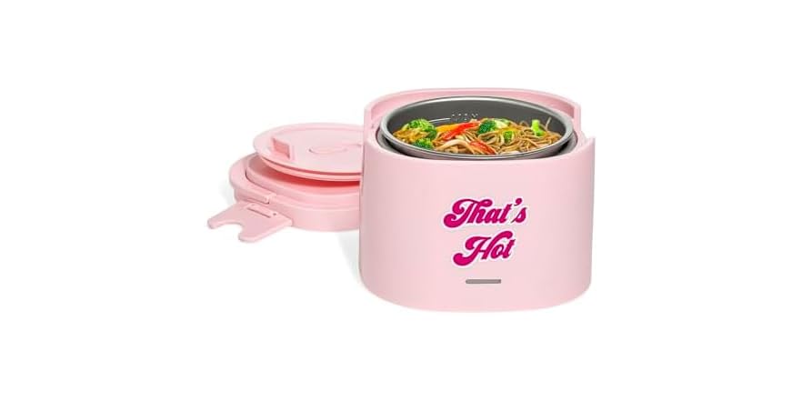 Paris Hilton Electric Lunch Warmer – Pink – just $19.99 at Woot