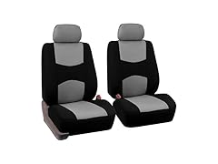 Front Seat Covers Cloth Gray