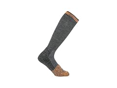 Carhartt Men (L) Twin Knit Midweight Steel Sock