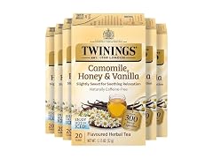 Twinings Camomile Honey Vanilla 6 Boxes 120 Bags