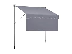 Manual Retractable Awning, 78" Outdoor