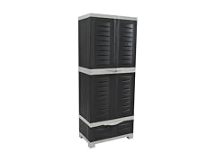 Sunnydaze Decor Lockable Utility Cabinet