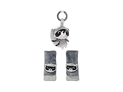 Diono Baby Racoon Car Seat Straps & Toy