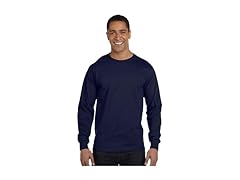 Hanes mens 5186 fashion t shirts, Navy,