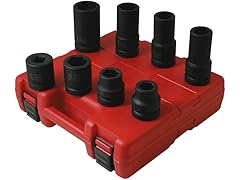 1" Drive SAE & Metric Wheel Service Impact Socket Set