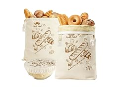 Beeswax Bread Bags 2 Pack Reusable