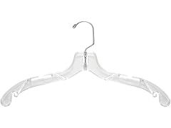 Hangon Plastic Clothes Hangers Set of 50 Heavy Duty