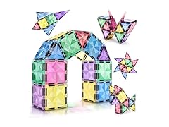 68 PCS Magnetic Building Tiles Set