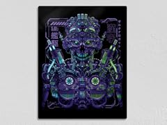 "Cyber Robot" Metal Poster