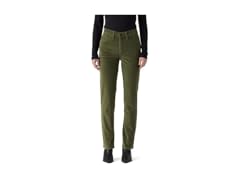 Levi's Womens (32) 724 High Rise Straight Ivy Green