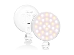 Hagibis LED Video Light, 2500mAh Rechargeable
