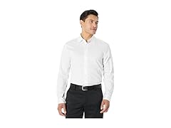Mens Wrinkle Resistant White (4XB)