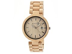 Earth Wood Stomates Bracelet Watch