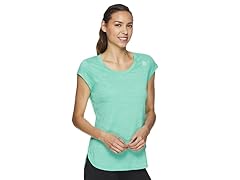 Reebok Women's Perfect Legend Performance Spacedye T-Shirt