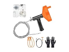 Qwatuy 33 Feet Drain Snake Auger