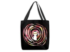 Chill Cat Large Tote Bag
