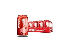 Poppi Sparkling Prebiotic Soda Beverage Cola