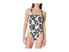 Amazon Essentials Women (L) Criss-cross Swimsuit