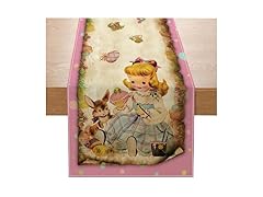 Racenaf Vintage Easter Table Runner