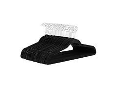 Amazon Basics Slim Velvet Hangers 30 PK