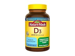 Nature Made Vitamin D3 2000IU 250ct