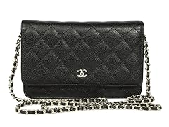 Chanel Wallet On Chain w/ Silver Toned Hardware