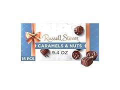 Russell Stover Caramel Nuts Choc Box 9.4