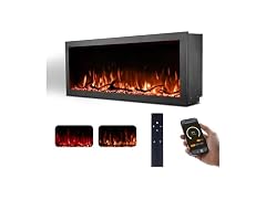 TUAN 60 in Smart WiFi Electric Fireplace