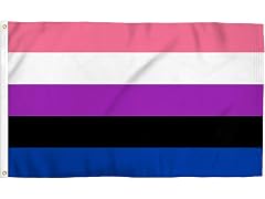 FlagJoint Genderfluid Flag 3x5 Foot LGBTQ Fluid