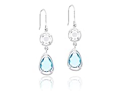 Sterling Silver CZ Earring