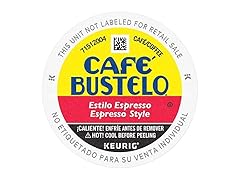 Cafe Bustelo K-Cup Packs, Espresso Style, 12-Pods