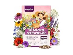 PlantPrime 4oz Wildflower Seed Bulk Mix