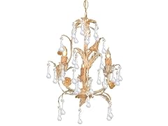 3-Light Mini-Chandelier, Champagne