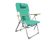 CARIBBEAN JOE Beach Chair, 4 Position (Teal)